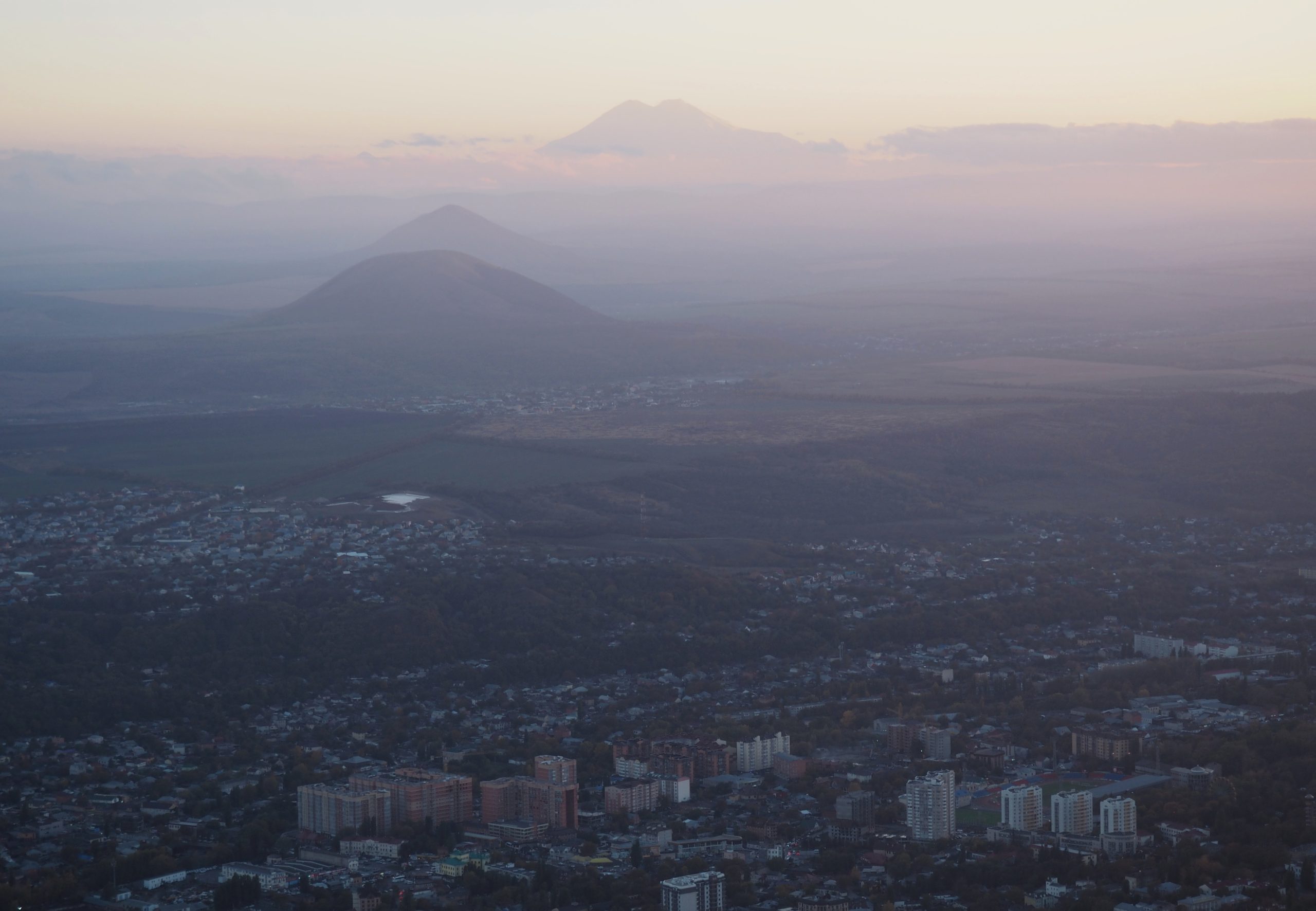 Пятигорск – вид с горы Машук