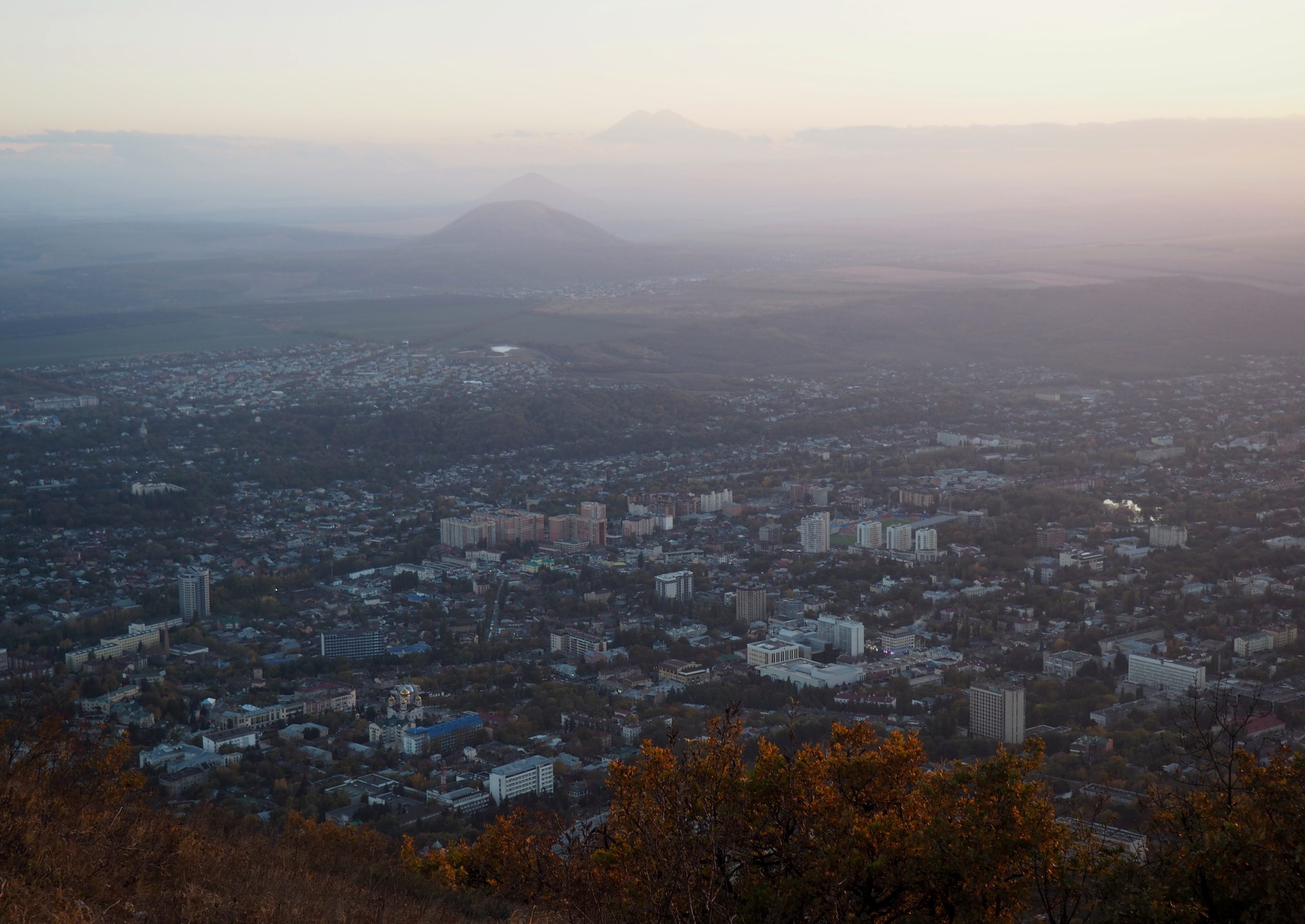 Пятигорск - вид с горы Машук