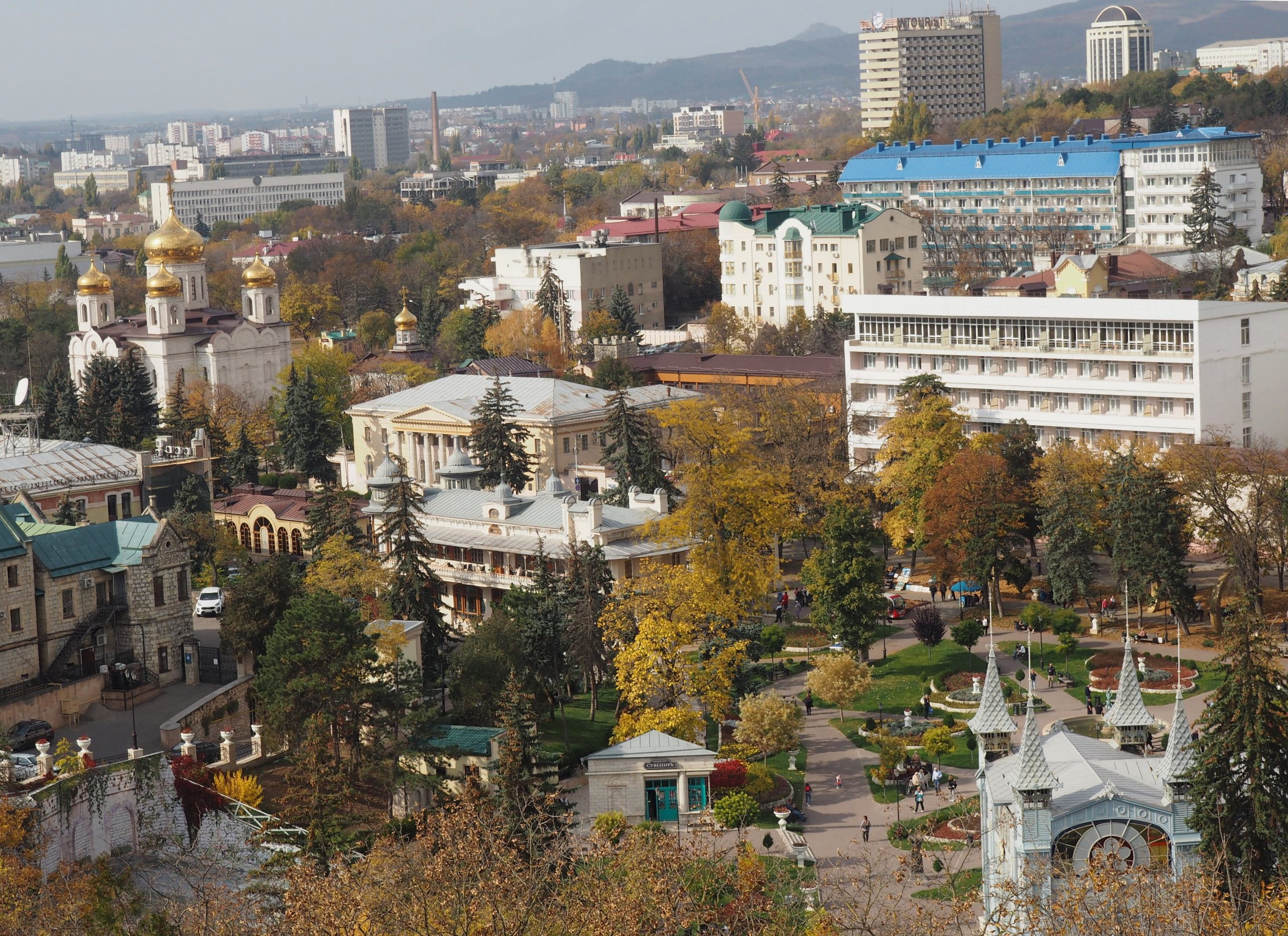 Пятигорск – вид со смотровой площадки